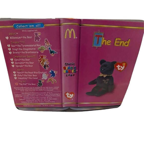 1999 The End Bear 1994 Chilly Polar Bear Mc Donald’s The Bear Ty Teenie Beanie B - Picture 3 of 8